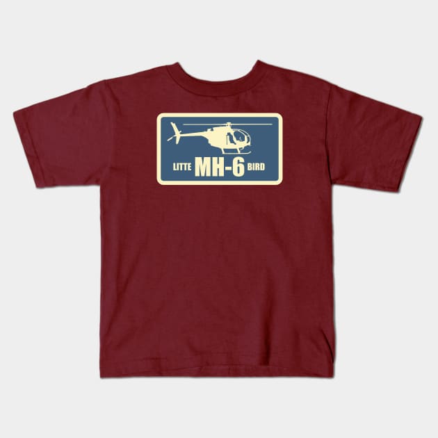 MH-6 Little Bird Kids T-Shirt by TCP